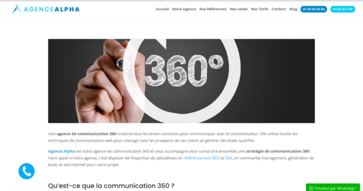 agence alpha meilleures agences prospection marseille