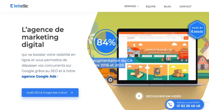 lets clic meilleures agences prospection paris