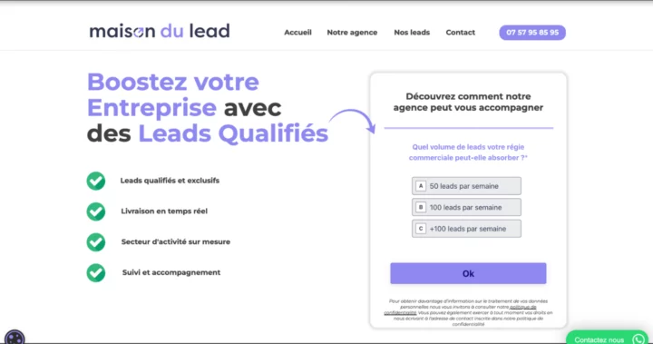 maison du lead meilleures agences prospection marseille