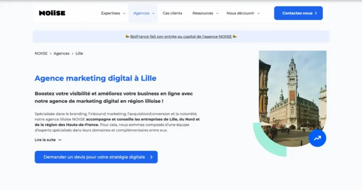 noiise meilleure agence prospection lille