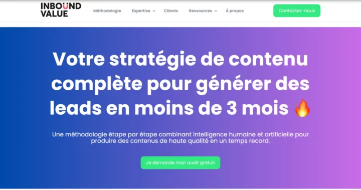meilleure agence growth marketing inbound value