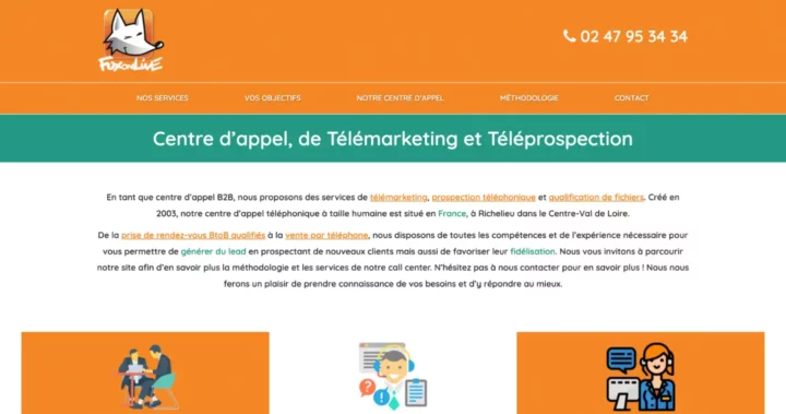 meilleure agence prospection telephonique fox online