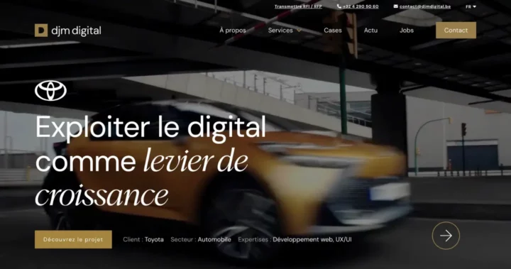 djm digital meilleure agence leadgen belgique