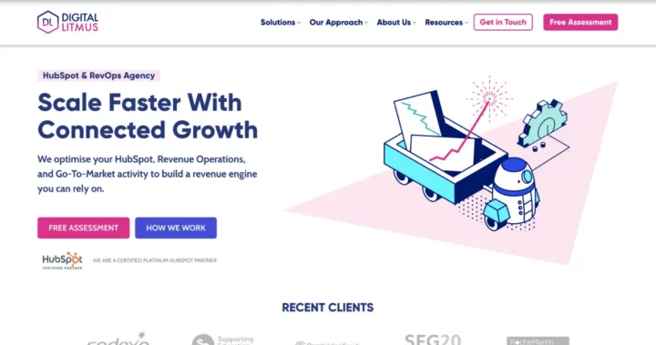 digital litmus meilleure agence prospection uk
