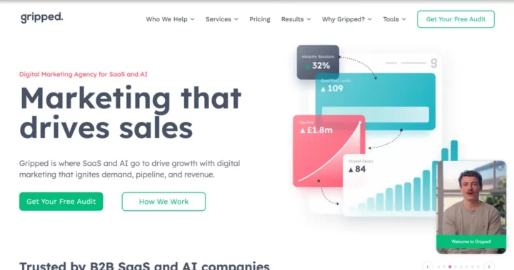 gripped meilleure agence prospection uk