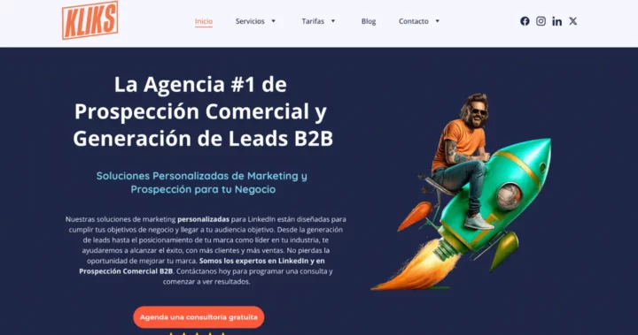 kliks meilleure agence prospection espagne