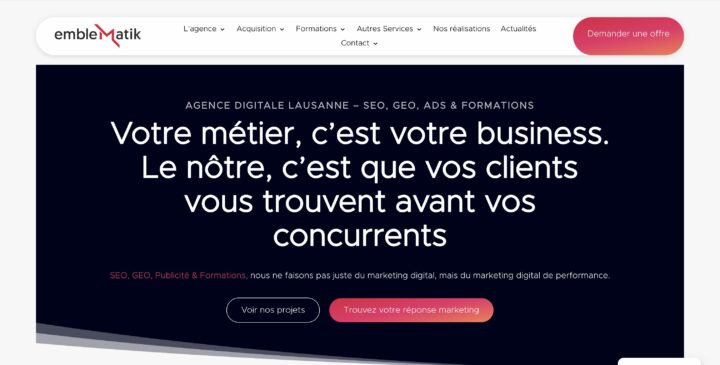 Top 9 des Meilleures Agences de Génération de Leads en Suisse (2026) génération de leads